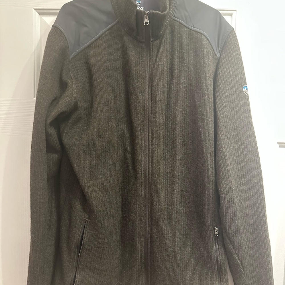 Kuhl Men's Lightweight Jacket - Black and Green